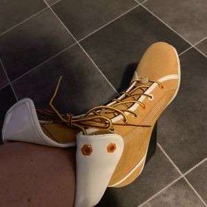 Women’s Timberland wheat wedge boots size 8.5